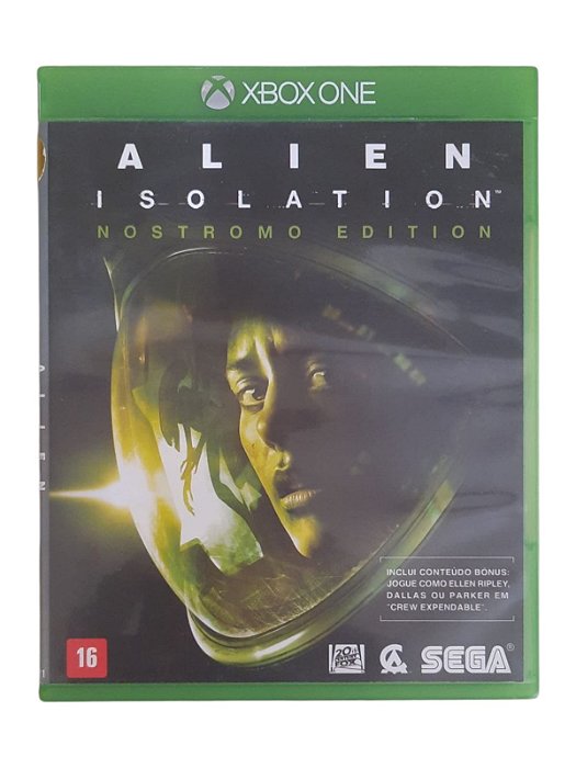 ALIEN ISOLATION NOSTROMO EDITION - USADO - XBOX ONE