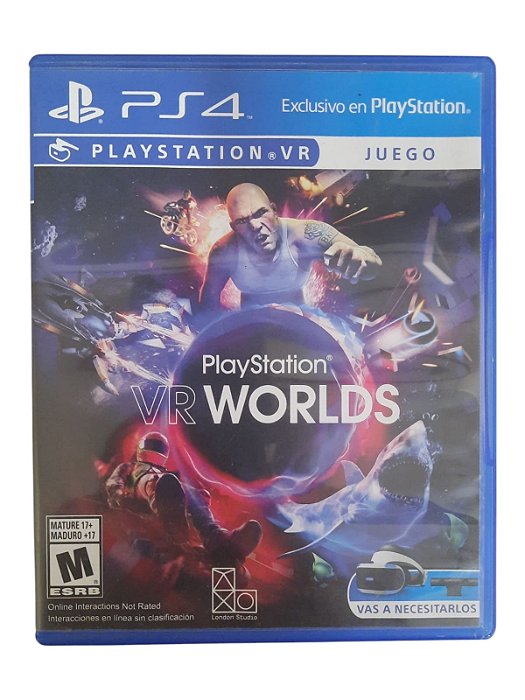PLAYSTATION VR WORLDS - USADO - PS4