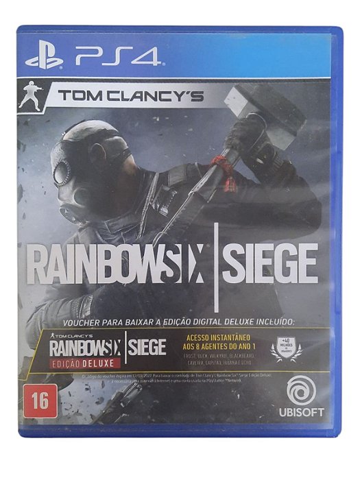 TOM CLANCY´S - RAINBOW SIX SIEGE - NACIONAL - USADO - PS4