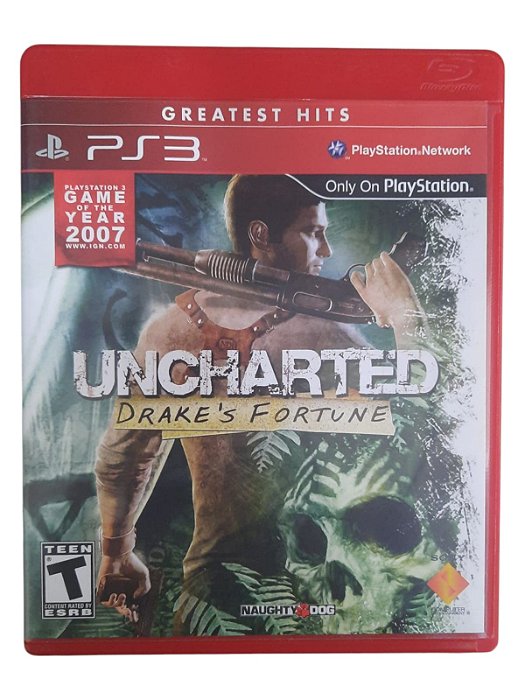 GREATEST HITS - UNCHARTED DRAKE´S FORTUNE - USADO - PS3