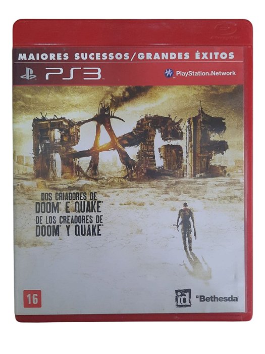 GREATEST HITS - RAGE - USADO - PS3