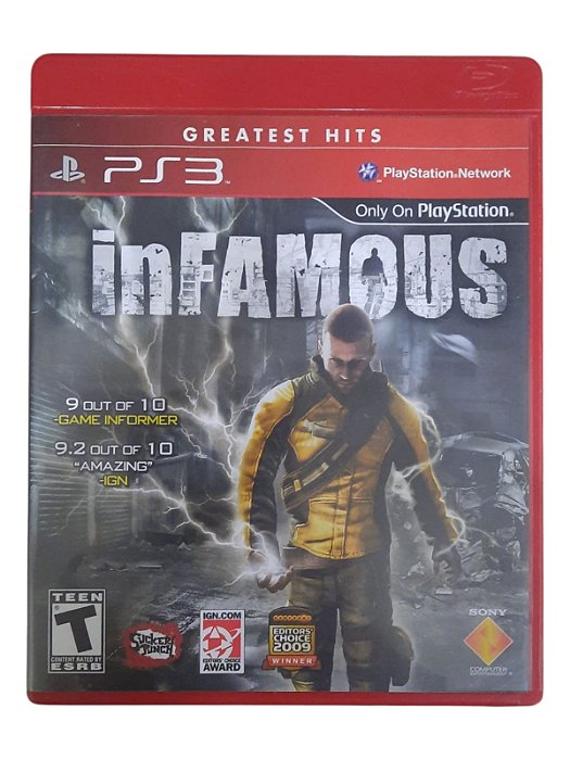GREATEST HITS - INFAMOUS - USADO - PS3