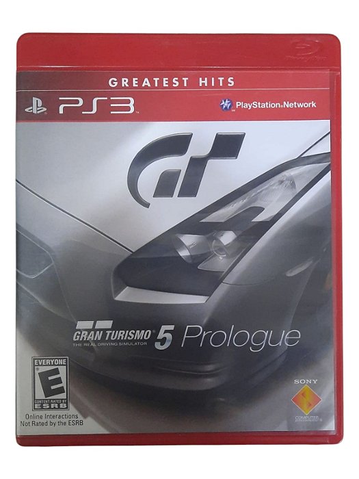 GREATEST HITS - GRAN TURISMO 5 PROLOGUE - USADO - PS3