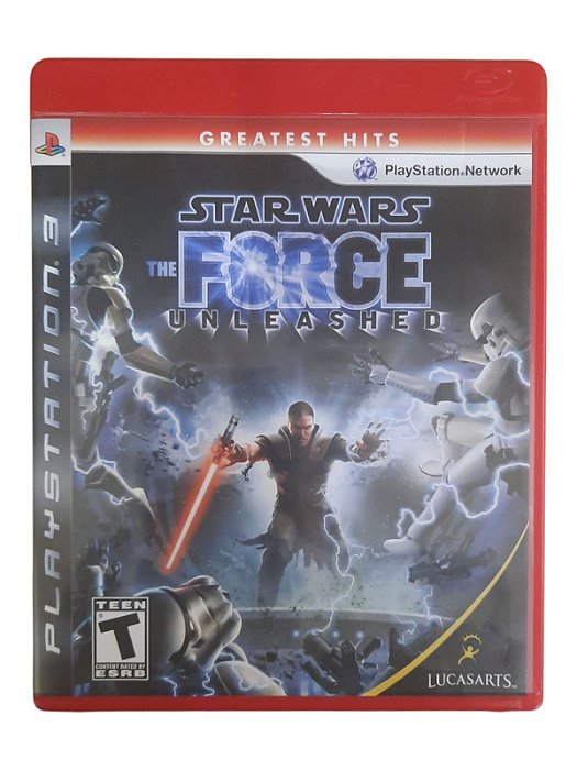 GREATEST HITS - STAR WARS THE FORCE UNLEASHED - USADO - PS3