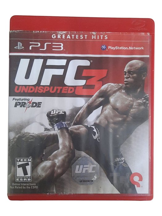 GREATEST HITS - UFC 3 UNDISPUTED - USADO - PS3