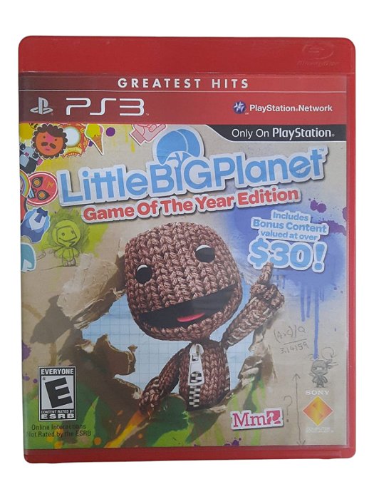 GREATEST HITS - LITTLE BIG PLANET - USADO - PS3