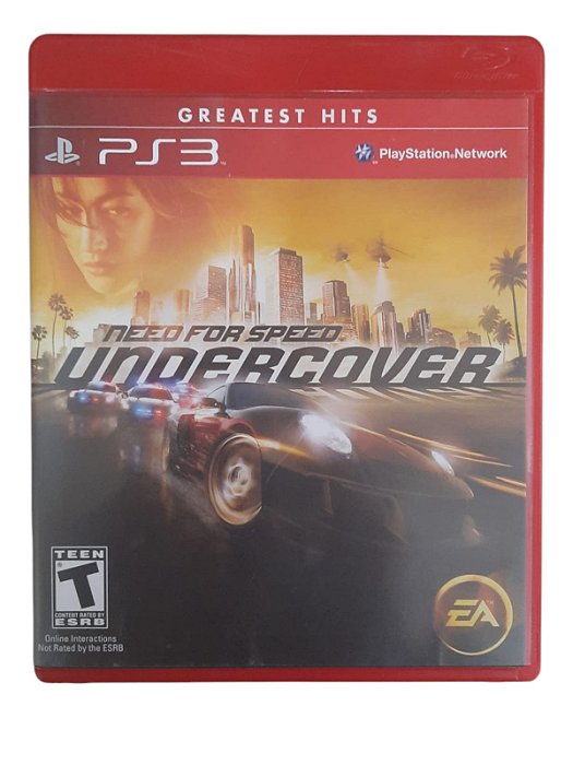GREATEST HITS - NEED FOR SPEED UNDERCOVER - USADO - PS3