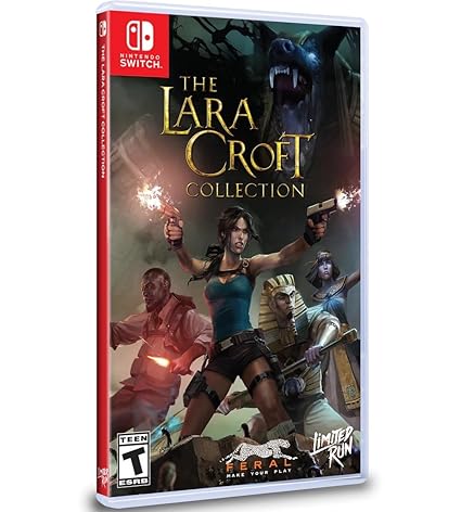 THE LARA CROFT COLLECTION - LIMITED RUN - NOVO - SWITCH