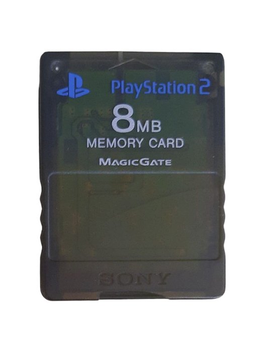 MEMORY CARD 8MB TRANSLÚCIDO - USADO - PLAYSTATION 2