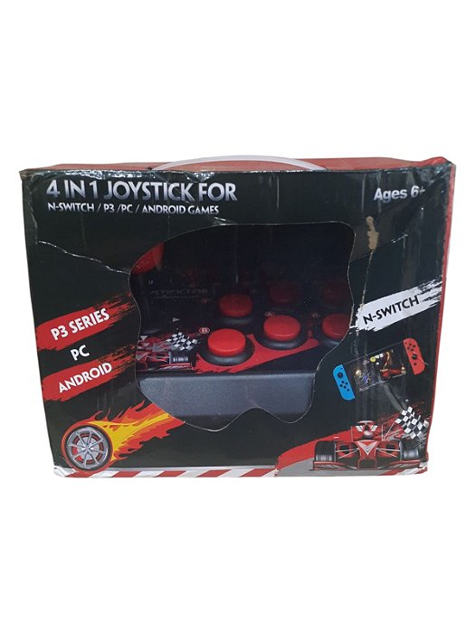ARCADE JOYSTICK  4 EM 1 - NOVO - NINTENDO SWITCH