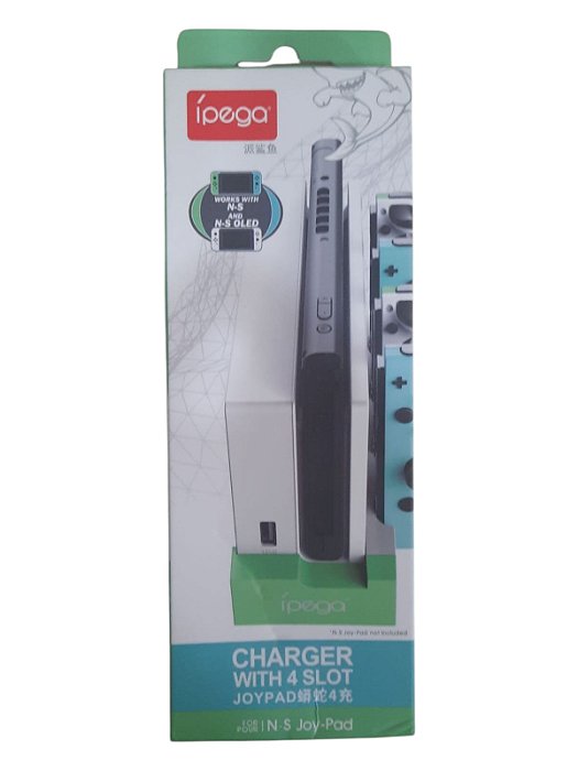 BASE CARREGAMENTO DOCK CONTROLE JOY-CON GREEN - NOVO - NINTENDO SWITCH