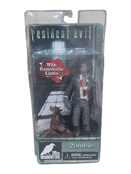 ACTION FIGURE - ZOMBIE RESIDENT EVIL - NOVO