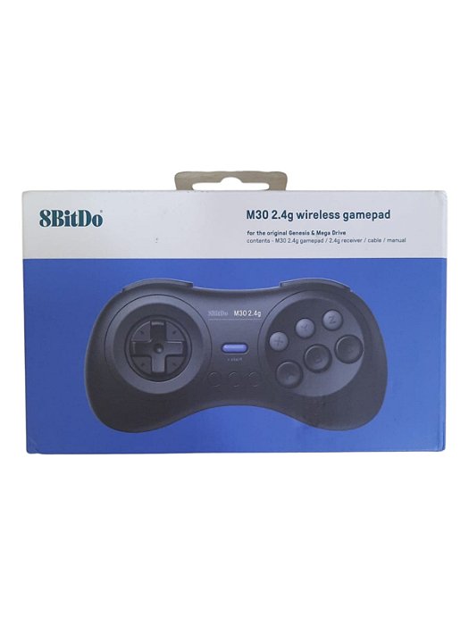 CONTROLE 8BITDO MEGA DRIVE - NOVO