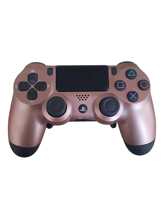 CONTROLE ROSE METÁLICO - USADO - PS4