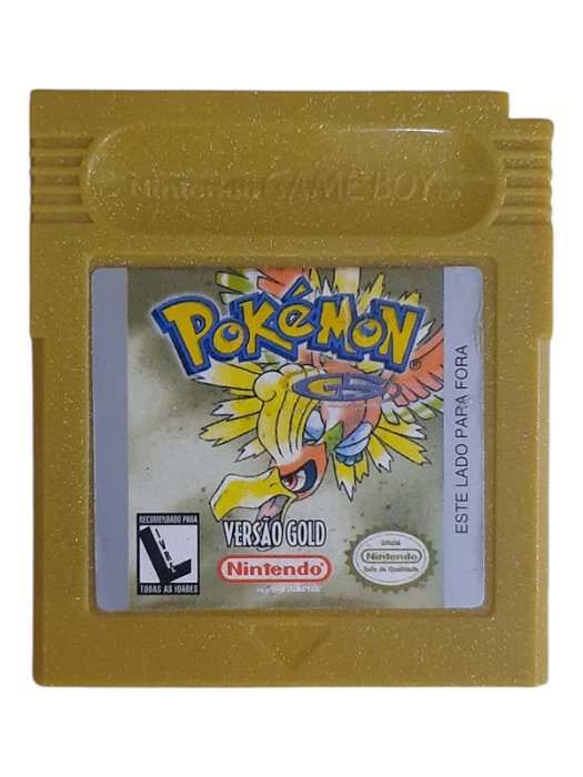 POKÉMON VERSÃO GOLD - USADO - GAME BOY