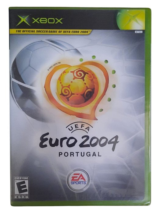 UEFA EURO 2004 PORTUGAL - NOVO - XBOX CLASSICO