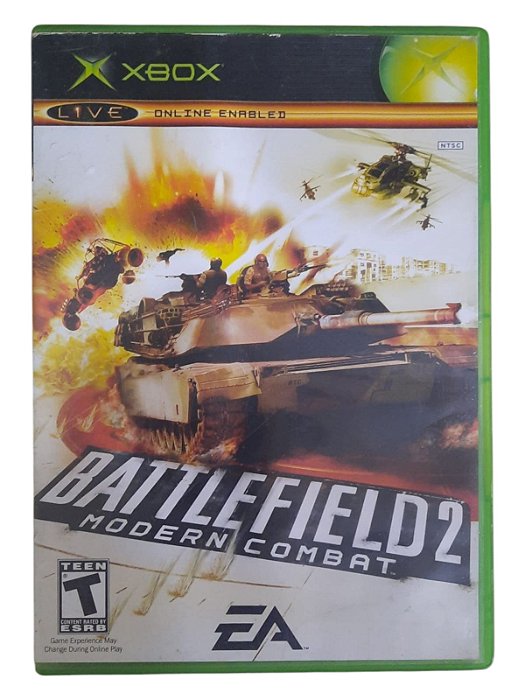 BATTLEFIELD 2 MODERN COMBAT - USADO - XBOX CLASSICO