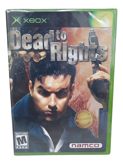 DEAD TO RIGHTS - NOVO - XBOX CLASSICO
