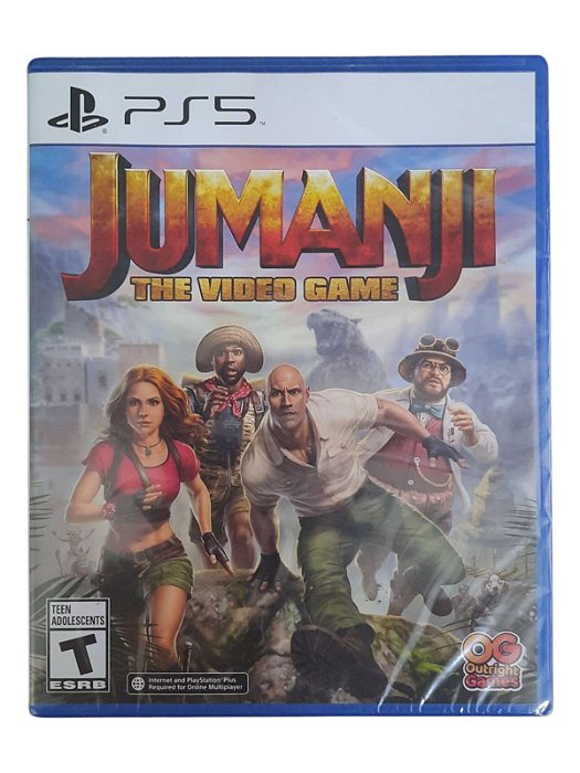 JUMANJI THE VIDEO GAME - NOVO - PS5