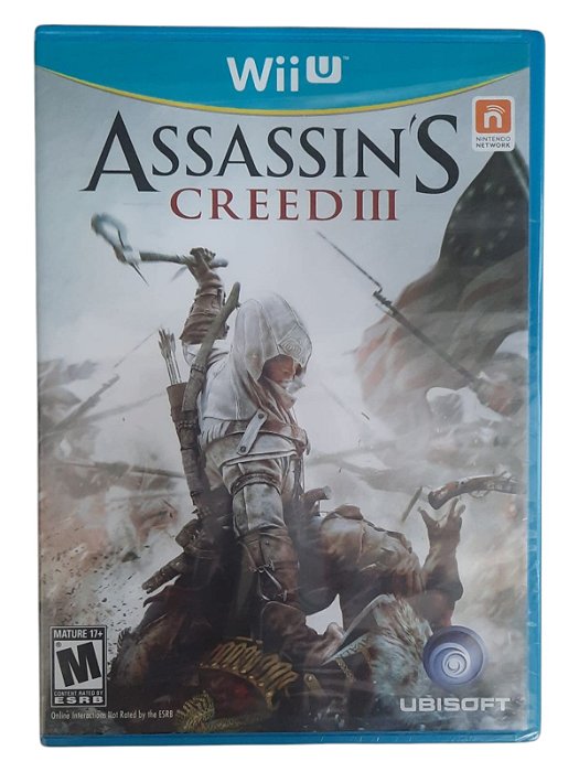 ASSASSIN´S CREED III - NOVO - NINTENDO Wii U