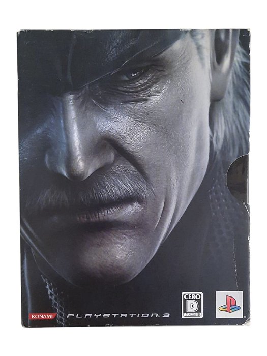 METAL GEAR SOLID 4 - LIMITED EDITION - USADO - PS3