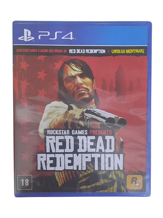 RED DEAD REDEMPTION - NOVO - PS4