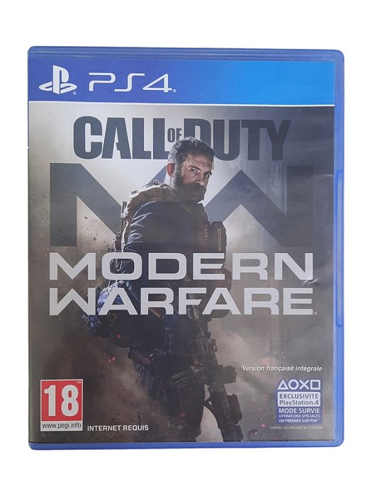CALL OF DUTY MODERN WARFARE - CAPA FRANCÊS - USADO - PS4