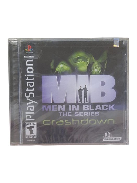 MEN IN BLACK - THE SERIES: CRASHDOWN - NOVO - PS1