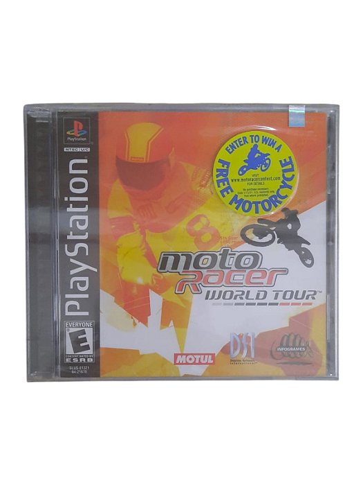MOTO RACER WORLD TOUR - NOVO - PS1