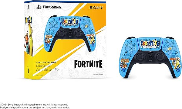 CONTROLE LIMITED EDITION FORTNITE - NOVO - PS5