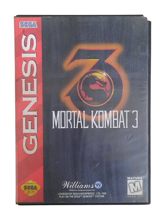 MORTAL KOMBAT 3 - USADO - SEGA GENESIS