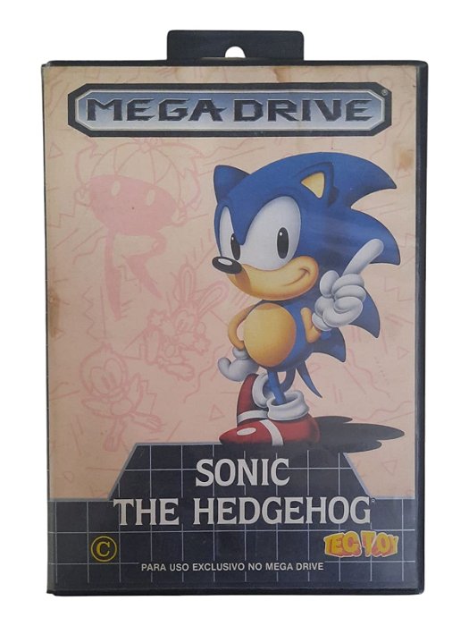 SONIC THE HEDGEHOG - USADO - SEGA GENESIS