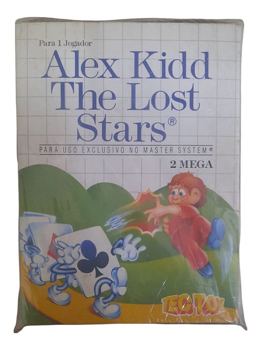 ALEX KIDD THE LOST STARS - NOVO - MASTER SYSTEM