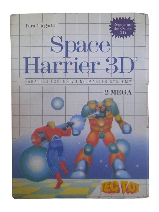 SPACE HARRIER 3D - USADO - MASTER SYSTEM