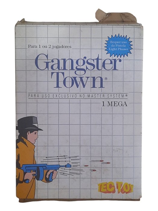 GANGSTER TOWN - USADO - MASTER SYSTEM