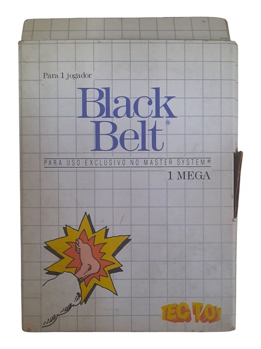 BLACK BELT - USADO - MASTER SYSTEM
