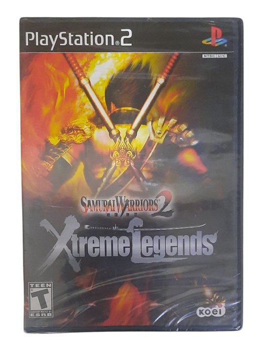 SAMURAI WARRIORS 2 XTREME LEGENDS - NOVO - PS2