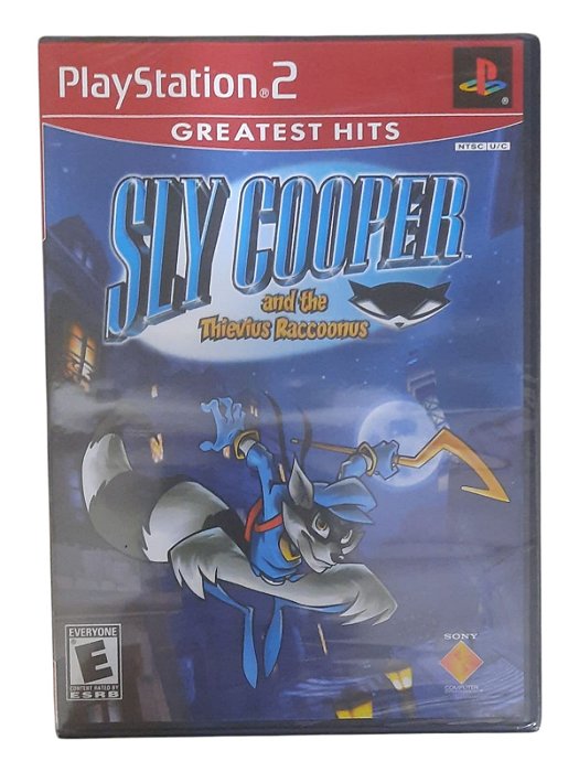GREATEST HITS - SLY COOPER AND THE THIEVIUS RACCOONUS - NOVO - PS2