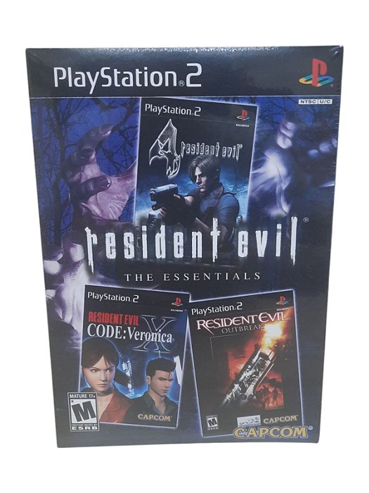 RESIDENT EVIL THE ESSENTIALS - NOVO - PS2