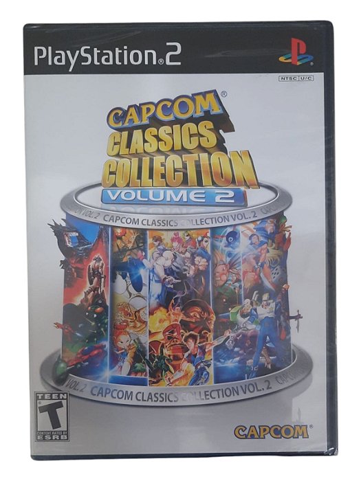 CAPCOM CLASSICS COLLECTION VOLUME 2 - NOVO - PS2