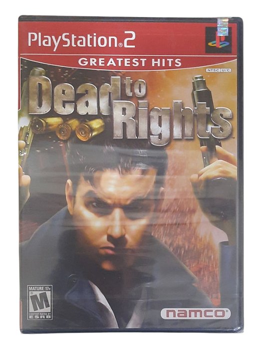 GREATEST HITS - DEAD TO RIGHTS - NOVO - PS2