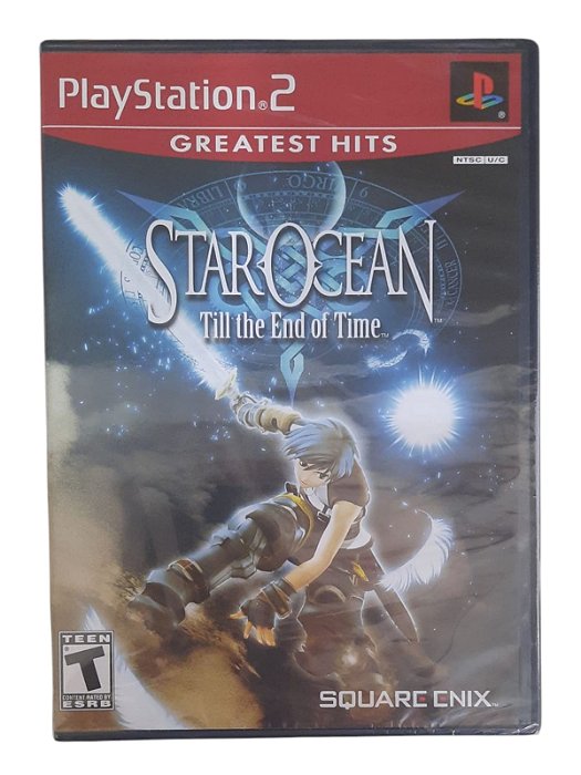 GREATEST HITS - STAR OCEAN: TILL THE ENDE OF TIME - NOVO - PS2