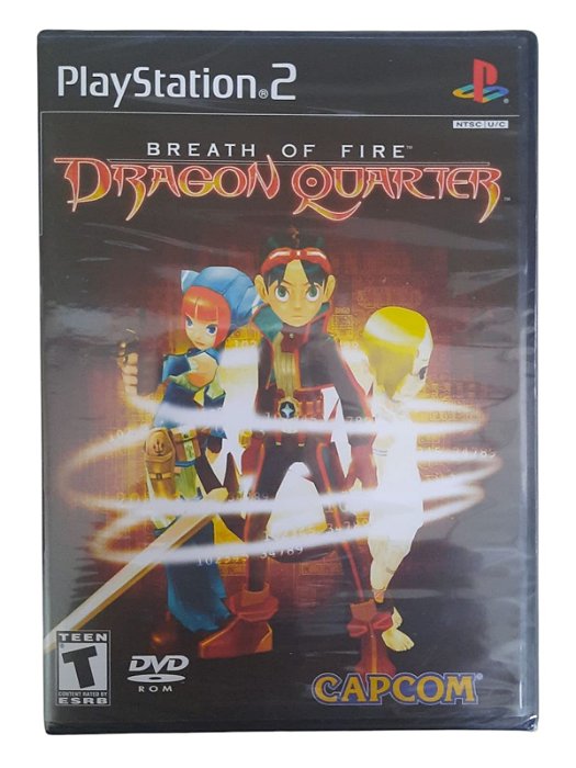 BREATH OF FIRE DRAGON QUARTER - NOVO - PS2