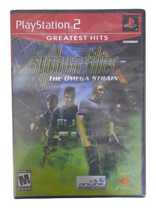 GREATEST HITS - SYPHON FILTER THE OMEGA STRAIN - NOVO - PS2