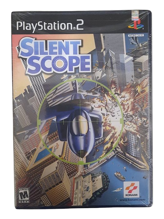 SILENT SCOPE - NOVO - PS2