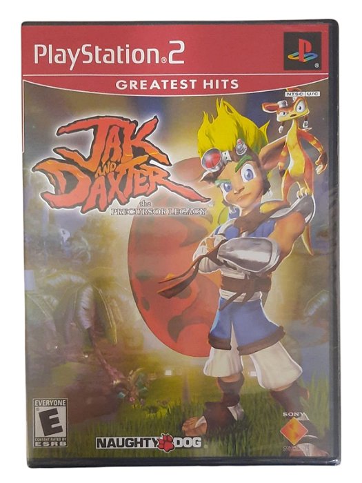 GREATEST HITS - JAK AND DAXTER: THE PRECURSOR LEGACY - NOVO - PS2