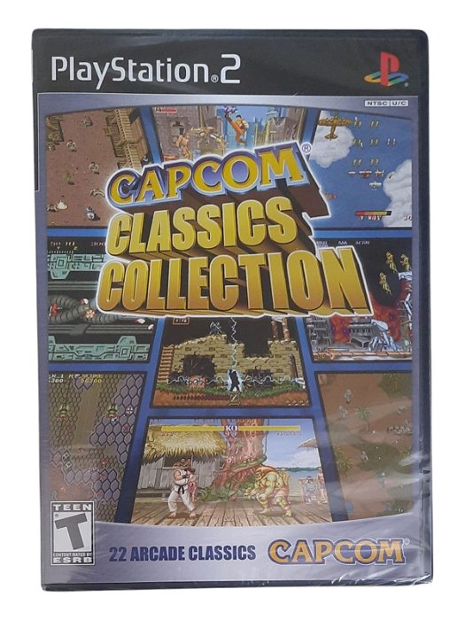 CAPCOM CLASSICS COLLECTION - NOVO - PS2