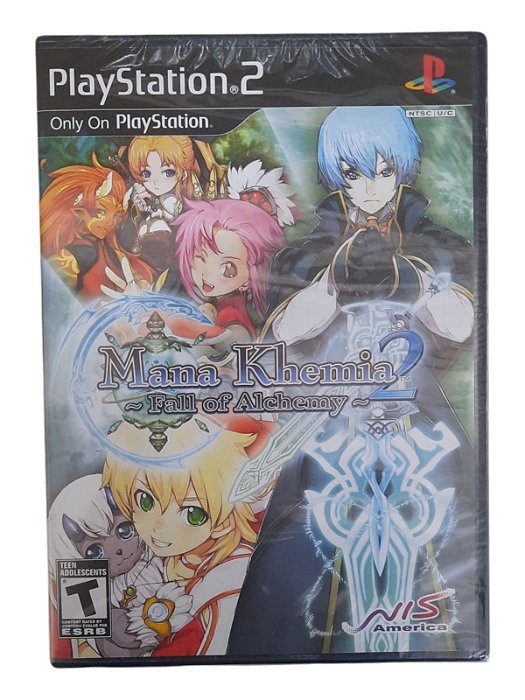 MANA KHEMIA 2: FALL OF ALCHEMY - NOVO - PS2