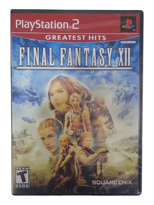 GREATEST HITS - FINAL FANTASY XII - NOVO - PS2