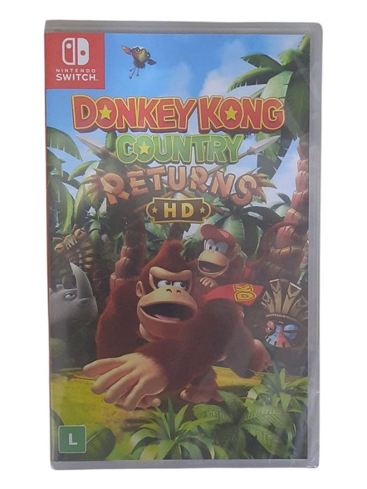 DONKEY KONG COUNTRY RETURNS HD - NOVO - SWITCH